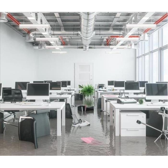 Flooded Office Photo