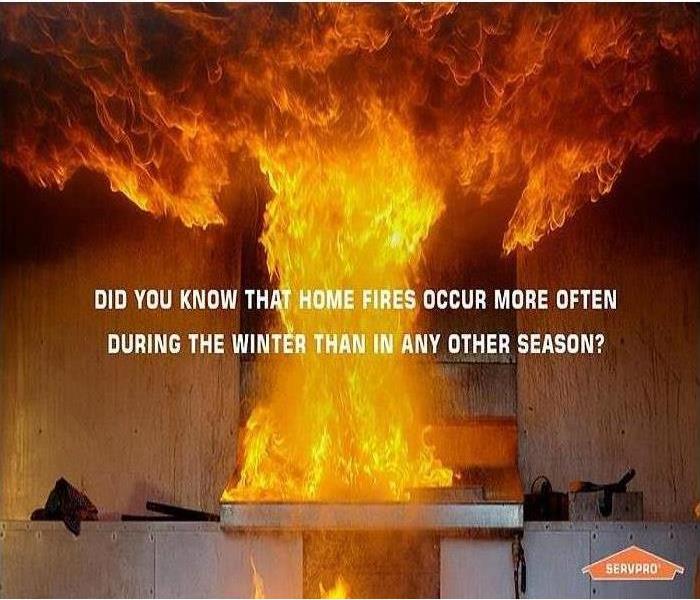 Burning stove top with a sentence in the middle of picture.